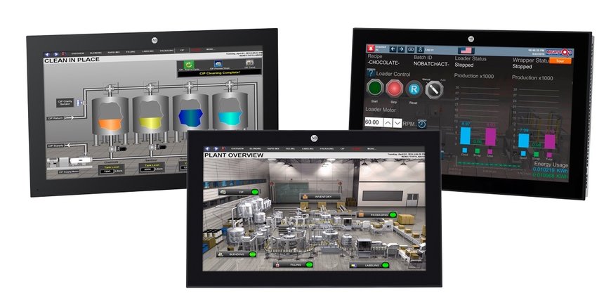 Rockwell Automation annonce une nouvelle gamme de moniteurs industriels hautement personnalisables